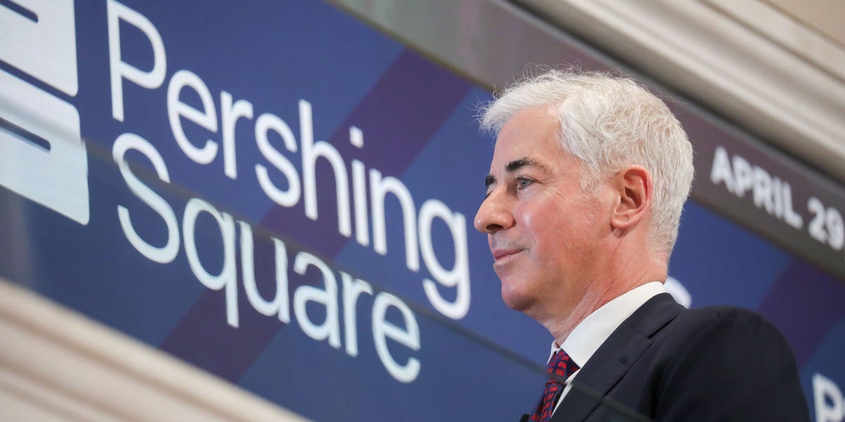 El fondo de Bill Ackman cae un 18% en su estreno bursátil