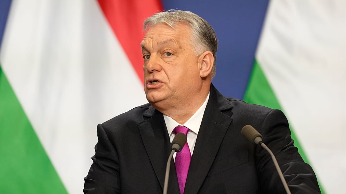 Orbán eleva alerta terrorista en Hungría por Irán y presiona a Ucrania por petróleo