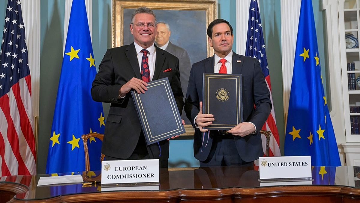 EEUU y Europa firman pacto contra el dominio chino en minerales clave