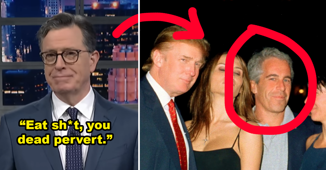 Colbert desvela su nombre en papeles de Epstein con un chiste épico