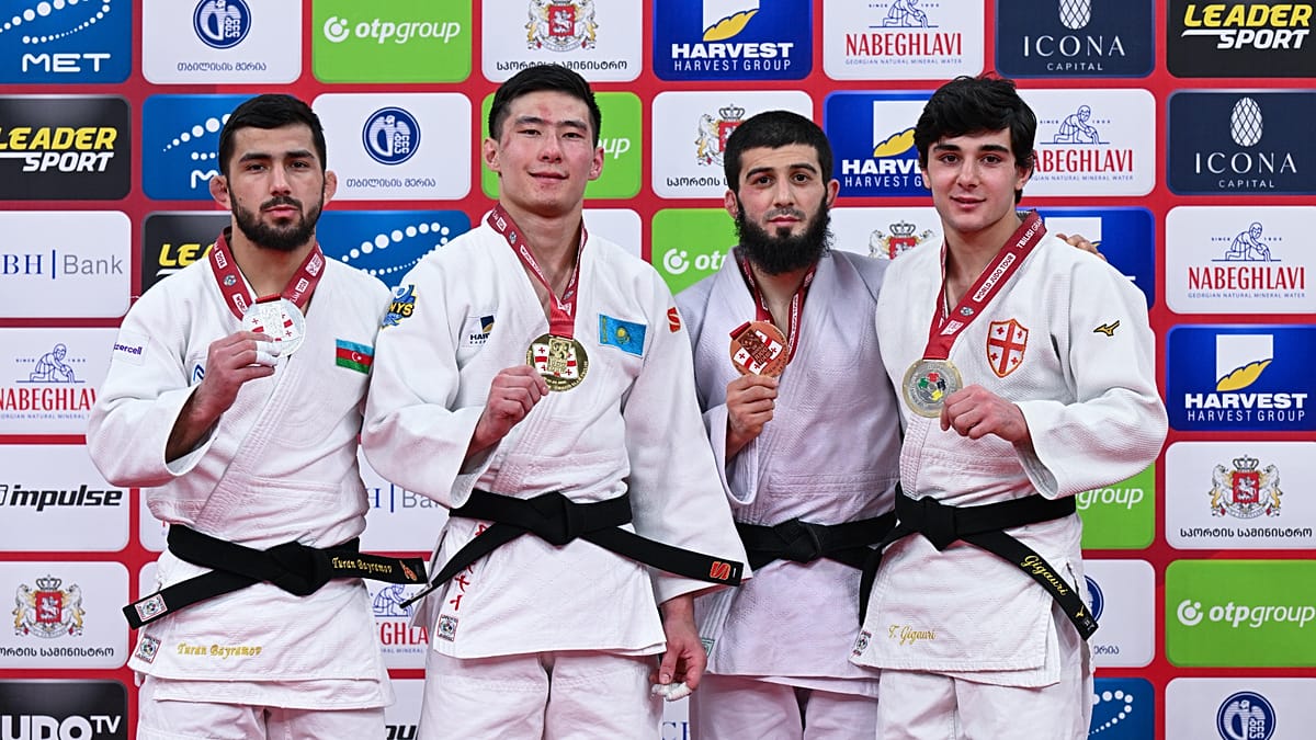¡Oros sorpresa y gloria local en el Grand Slam de Judo de Tbilisi!