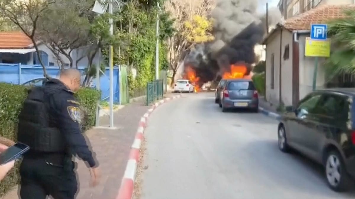 Misiles de Irán provocan fuego en Israel: heridos y caos en las calles