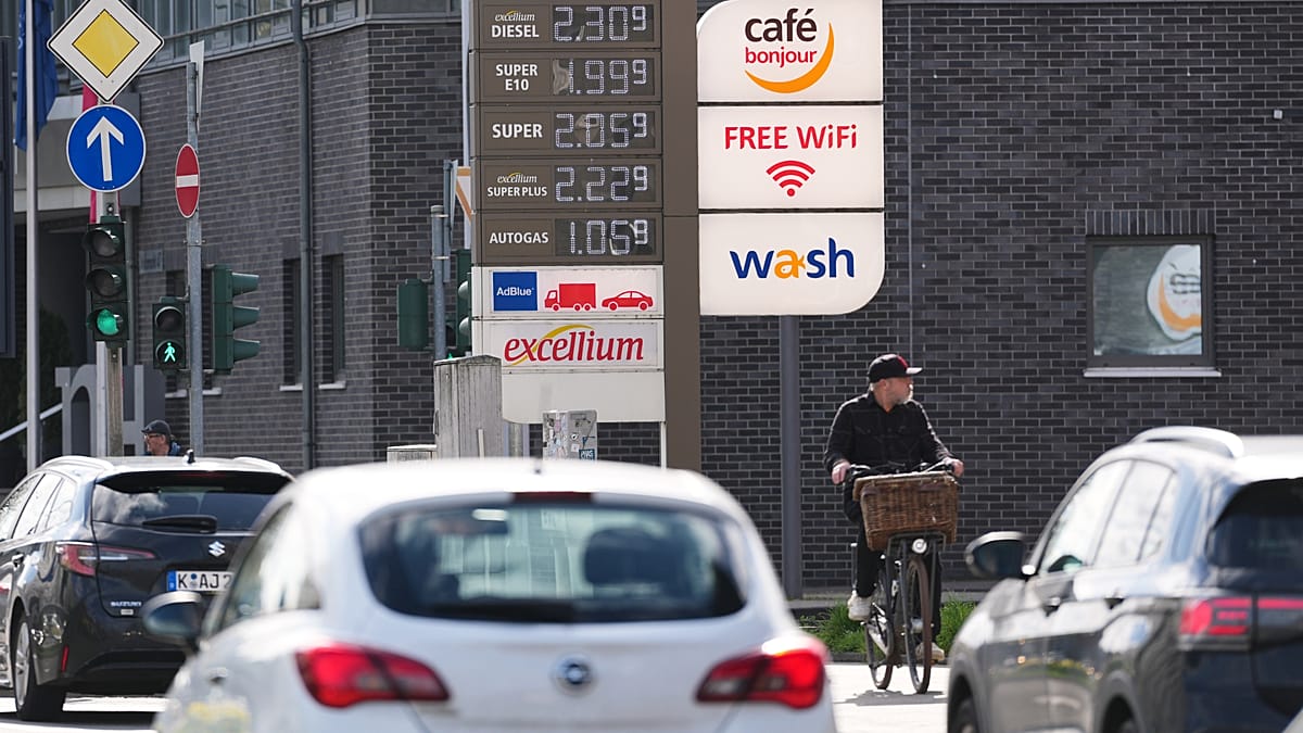 Gasolina disparada en Alemania: 5% más por la guerra en Irán